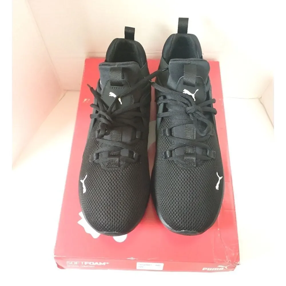 New! PUMA Men's Enzo 2 Sport Training Running Sneakers Athletic Shoes Black